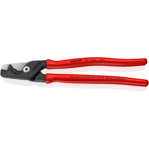 Knipex 95 11 225 StepCut® Cable Shears With Step Cut - 229mm