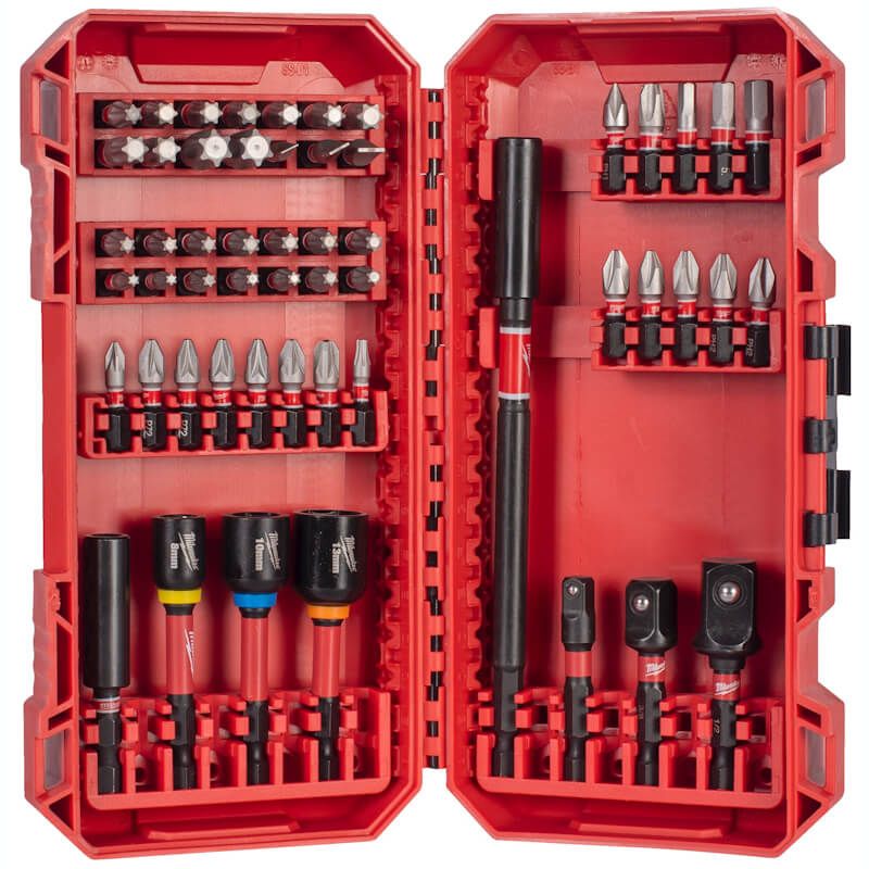 Milwaukee 54 Piece ShockWave Impact Duty Fastening Ultimte Fit Screwdriving Bit Set