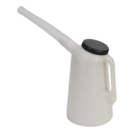 Sealey 
Oil Container with Lid & Flexible Spout 2L
