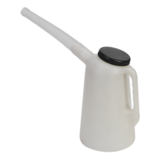 Sealey 
Oil Container with Lid & Flexible Spout 2L