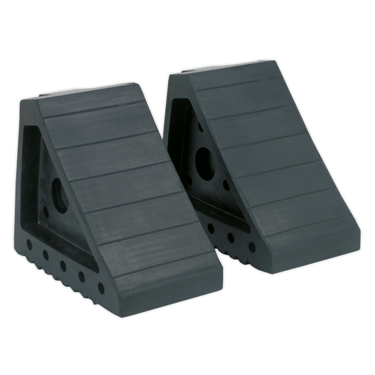 Sealey 
Rubber Wheel Chocks - Pair