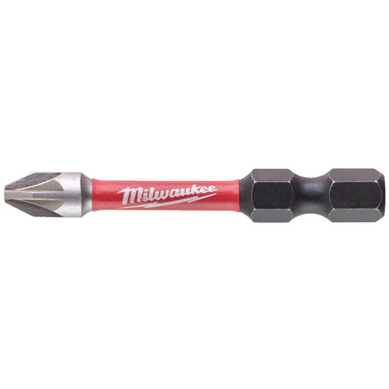 Milwaukee S/Bit ShW CD PZ2 50mm-10pc GBX