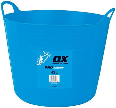 Ox Tools OX-P110642 Pro Heavy Duty Flexi Tub - 42L