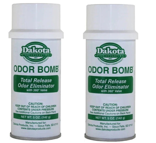 Dakota Odor Bomb Odour Eliminator - New Car Scent - Twin Pack