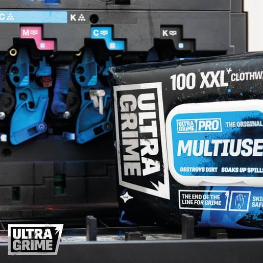 2X Uniwipe Ultra Grime Ultragrime Industrial Multi-Purpose Cleaning Wipes X100