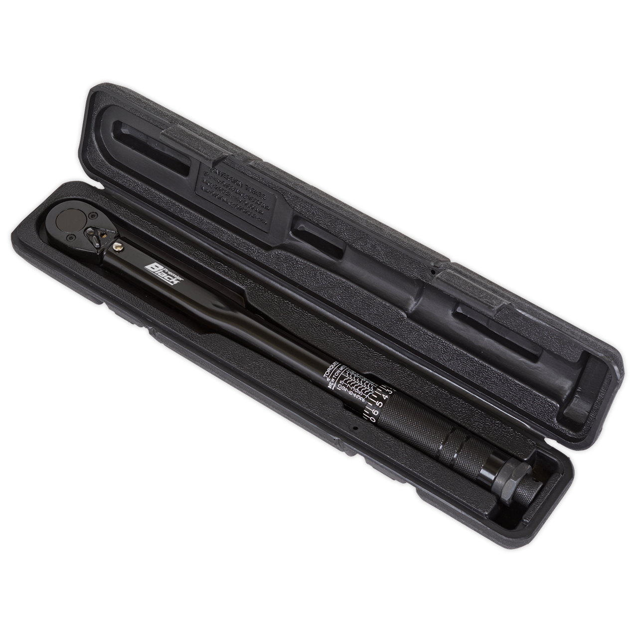 Sealey Premier Black Calibrated Micrometer Torque Wrench 3/8"Sq Drive AK623B