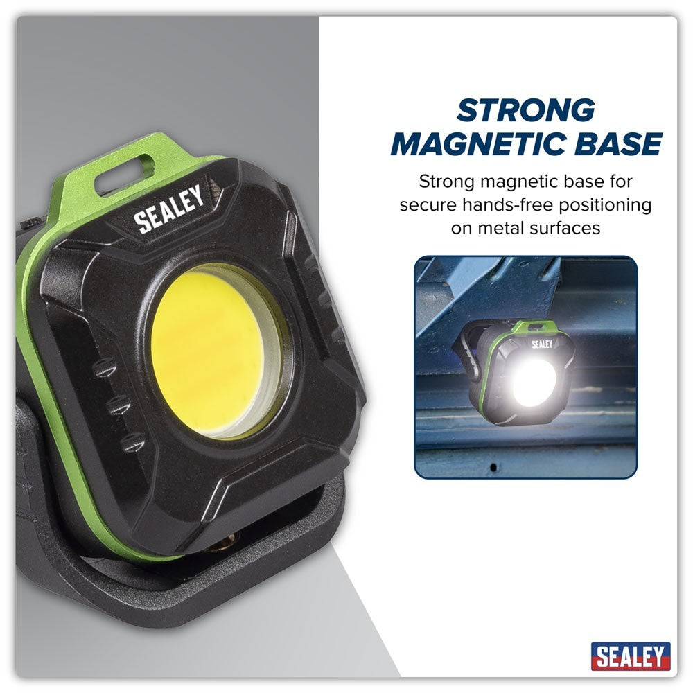 Sealey LED500P Rechargeable Pocket Floodlight 5W COB LED