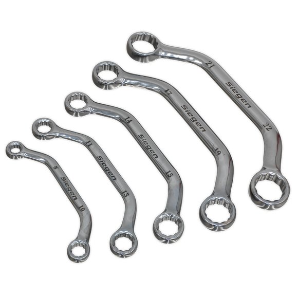 Sealey 
Siegen Obstruction Spanner Set 5pc
