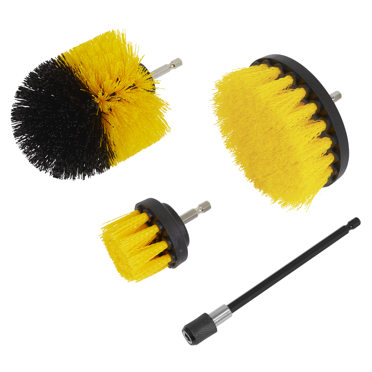 Sealey 
Drill Brush Set 4pc