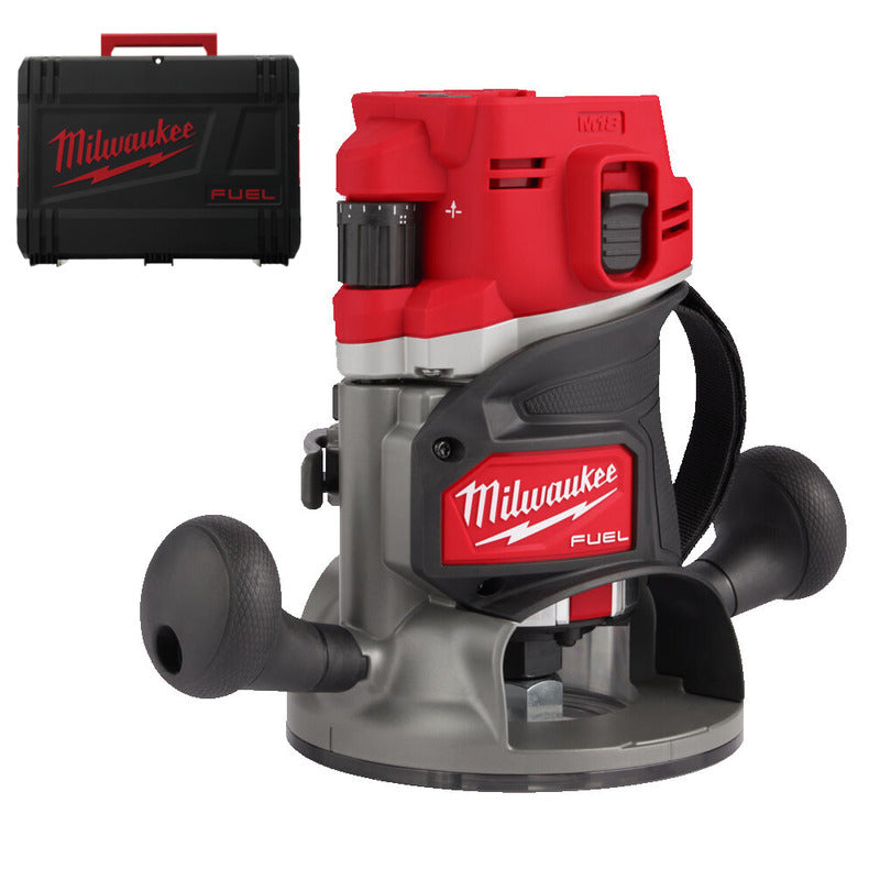 Milwaukee M18FR12-0X Fuel 12mm Router - Body & Case