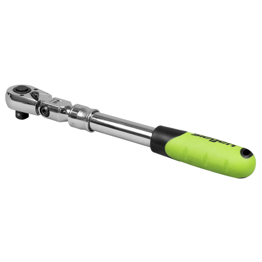 Siegen Extendable Flexi-Head Ratchet Wrench 1/2"Sq Drive