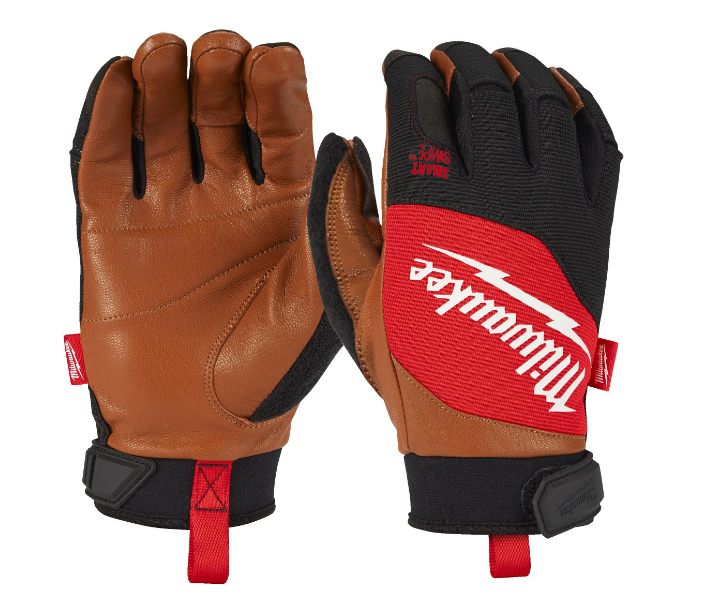 Milwaukee  Hybrid Leather Gloves - Various Sizes