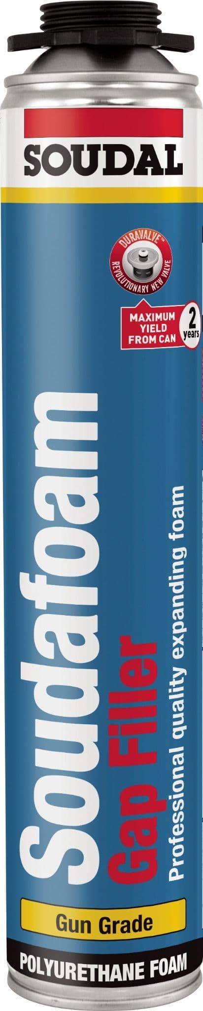 Soudal Expanding PU Foam Gap Filler 750ml