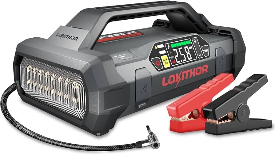 Lokithor 3000A 12v Booster & Compressor 150 PSI - LT-JA302PRO