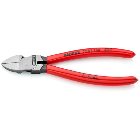 Knipex 72 01 160 Diagonal Cutters For Plastics - 160mm