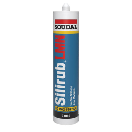 Soudal Silirub LMN Neutral Cure Building Silicone Black