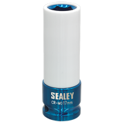 Sealey 
Alloy Wheel Impact Socket 1/2"Sq Drive 17mm
