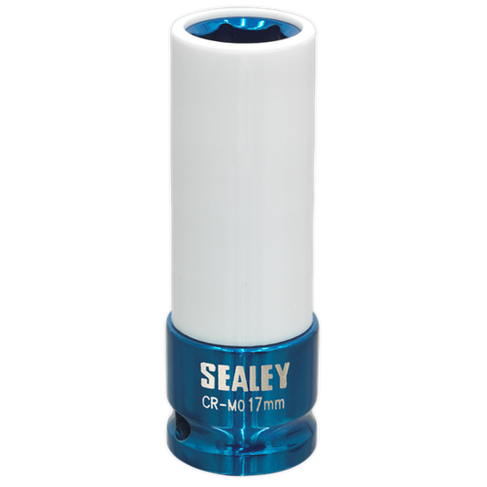 Sealey 
Alloy Wheel Impact Socket 1/2"Sq Drive 17mm