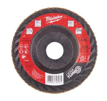 ABRACS Black Poly Disc 115mm X 22mm