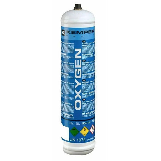 Kemper Disposable Oxygen Cylinder 1L