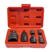 6-Piece CR-MO Universal Joint and Impact Socket Adapter Set - SOLID-X-ADAP-6PC