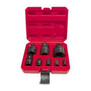 SOLID 8-Piece CR-MO Universal Joint and Impact Socket Adapter Set - SOLID-X-ADAP-8PC