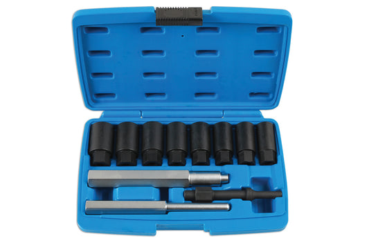 Laser 6972 Wheel Locking Nut Removal Kit 15.6-25.5mm 8pc