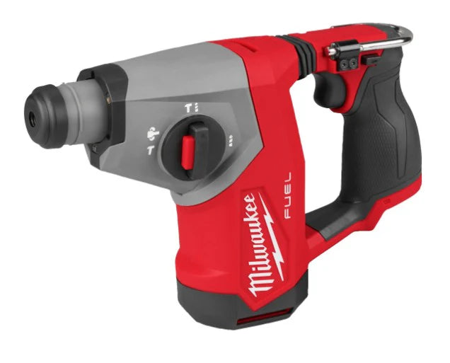 Milwaukee M12FHAC16-0 12v Fuel 16mm Compact SDS - Body Only + 1x Milwaukee M12HB5 High Output 5ah - 12v Battery