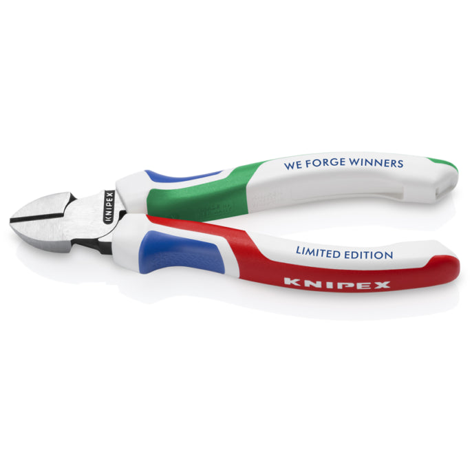 KNIPEX 70 02 160 S8 “We Forge Winners” Limited Edition Side Cutting Pliers Comfort Handles 160mm