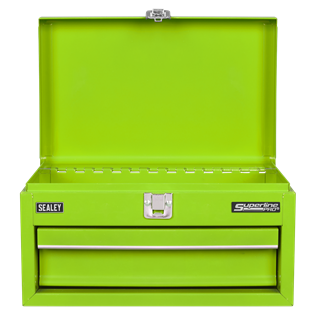 Sealey 
Superline Pro® Mini Toolbox with Drawer - Green