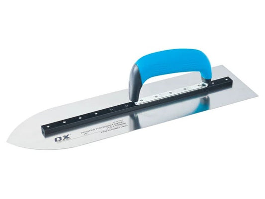 Ox Tools OX-P018716 Pro Pointed Flooring Trowel - 115 x 400mm