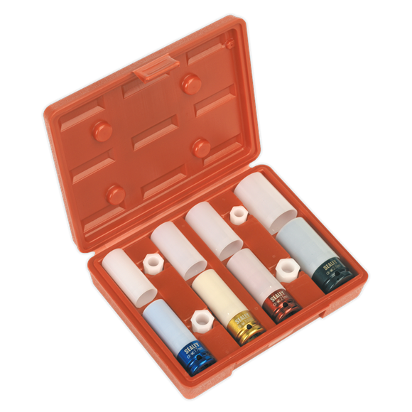 Sealey 
Alloy Wheel Impact Socket Set 1/2"Sq Drive 4pc