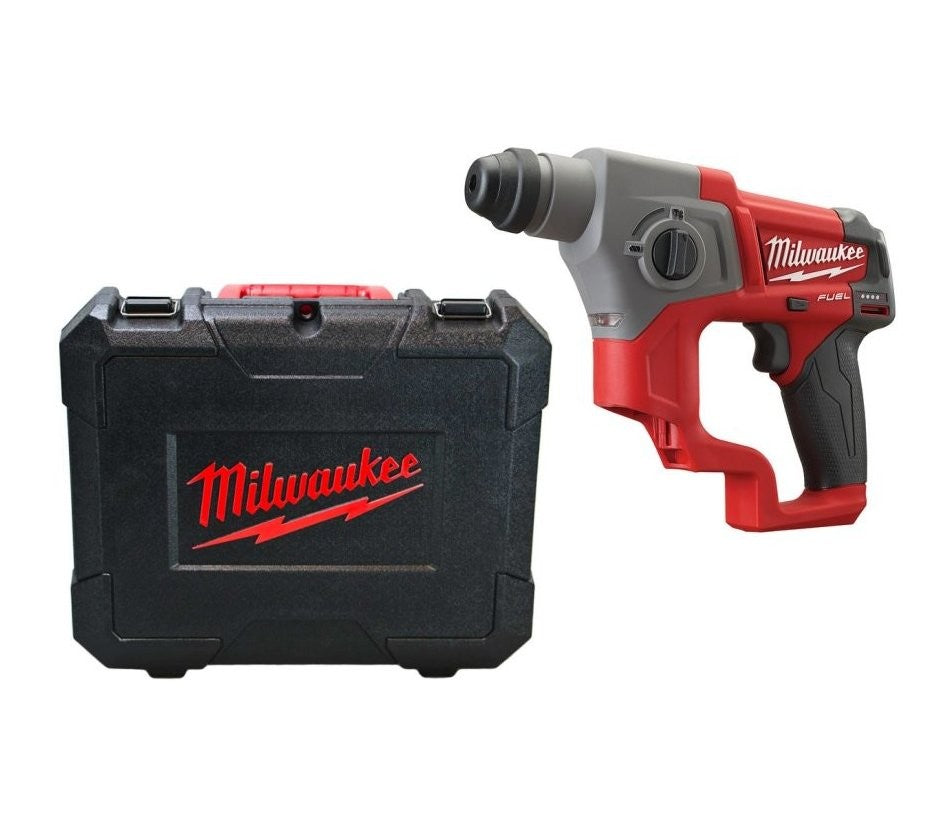 Milwaukee M12CH-0X Fuel Sub Compact SDS-Plus Hammer - Body & Case