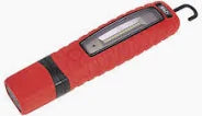Sealey Rechargeable 360° Inspection Light 8W & 3W SMD LED - Red