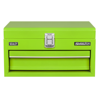 Sealey 
Superline Pro® Mini Toolbox with Drawer - Green