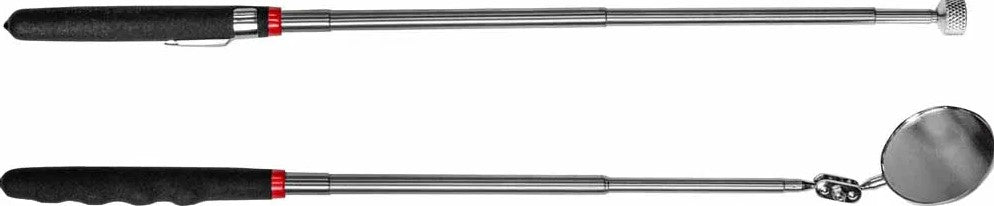 Powerhand SIN-300.0044 Telescopic Magnetic Pick Up Set & Mirror - 2 Piece