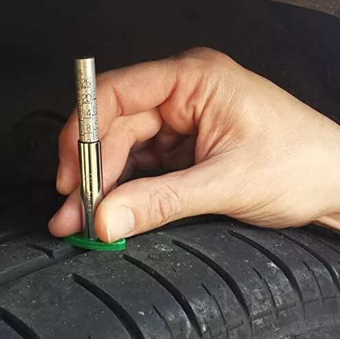PCL TDG16C01 5 Pack Tyre Tread Depth Gauge 1-26mm With 1.6mm Mark) - DVSA Approved