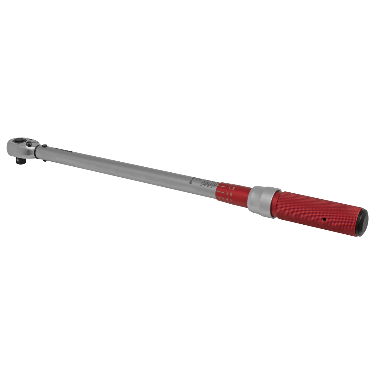 Sealey 
Premier Calibrated Micrometer Torque Wrench 1/2"Sq Drive 60-330Nm