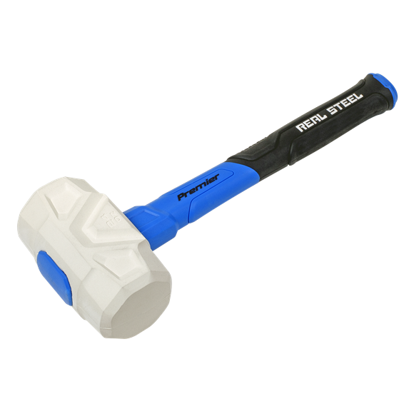 Sealey 
Premier Rubber Mallet with Fibreglass Shaft & Graphite Core 24oz
