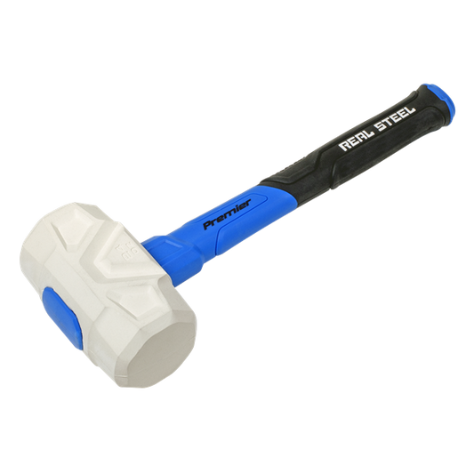 Sealey 
Premier Rubber Mallet with Fibreglass Shaft & Graphite Core 24oz