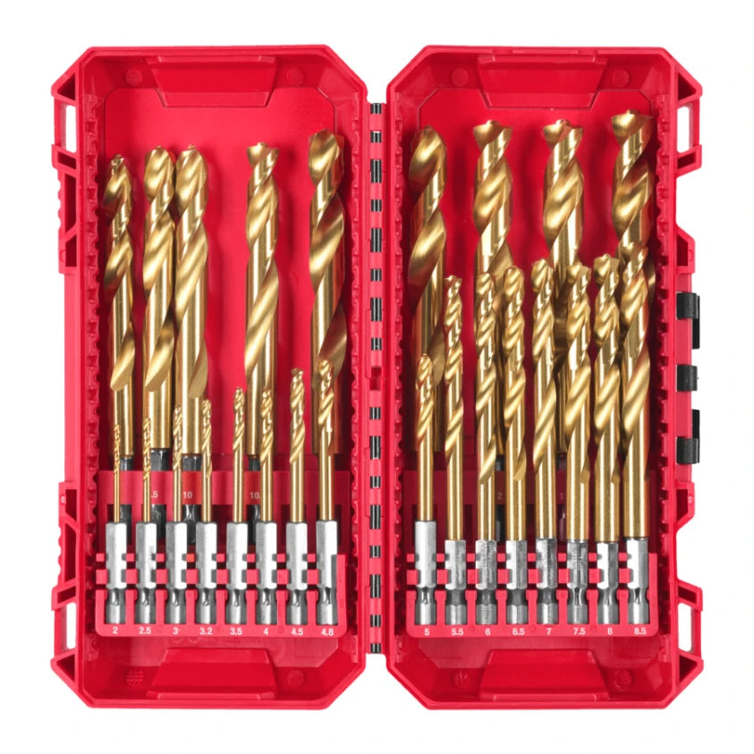 Milwaukee M.Drill SWave HSS-G Ti. 25pc Set
