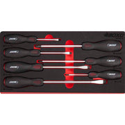 Boxo BX096-R Pound Through Screwdriver Set In EVA Foam - 7 Piece