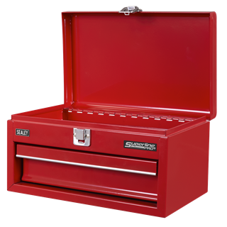 Sealey 
Superline Pro® Mini Toolbox 1 Drawer - Red
