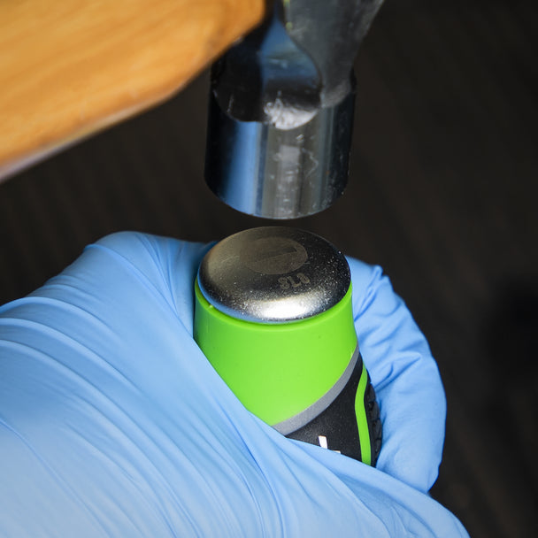 Sealey 
Premier Hammer-Thru Screwdriver Set 6pc - Hi-Vis Green
