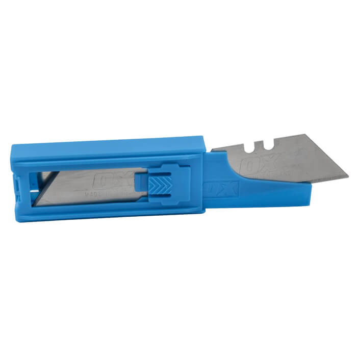 Ox Tools OX-P222010 Pro Heavy Duty Knife Blades & Dispenser - 10 Pack