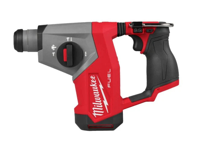 Milwaukee M12FHAC16-0 12v Fuel 16mm Compact SDS - Body Only + 1x Milwaukee M12HB5 High Output 5ah - 12v Battery