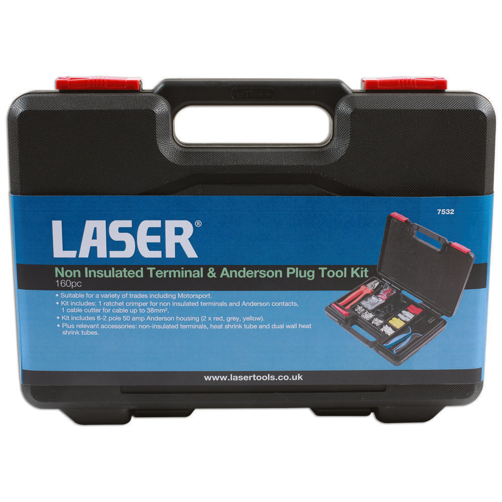 Laser 7532 Non Insulated Terminal & Anderson Type Plug Tool Kit