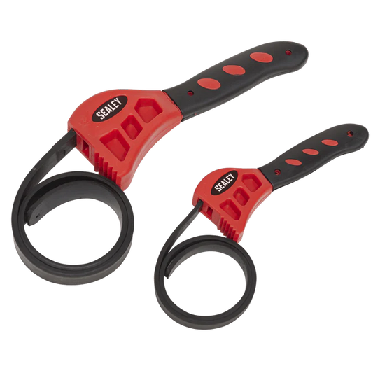 Sealey Strap Wrench Set 2pc