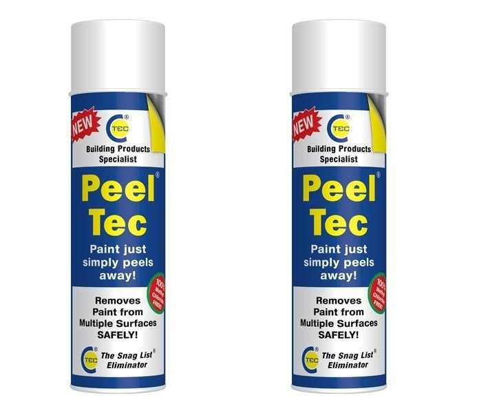 C-Tec Peel Tec Paint Remover - 500ml - Twin Pack