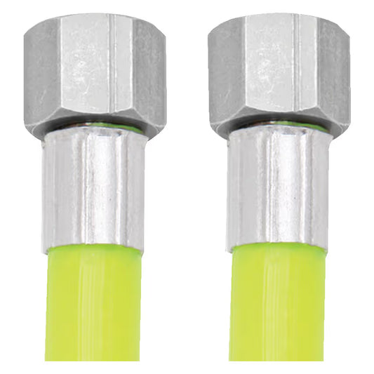 PCL HA2044HV Hi-Vis Hose Assembly 10mm i/d Hose With Rp 1/4 Swivel Ends - 10m